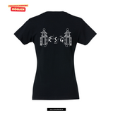 Clique BASIC T - Damen - schwarz - beidseitig bedruckt - Robert Schumann Gymnasium