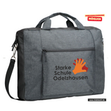 Clique PRESTIGE Briefcase - Laptoptasche - Starke Schule Odelzhausen - Logo schwarz