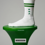CT Tennissocken - grün/weiß/grün - Realschule Affing
