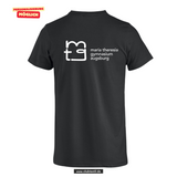 Clique Basic - T - Herren - schwarz - beidseitig bedruckt - Maria Theresia Gymnasium Augsburg