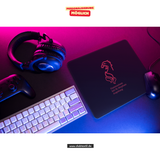 CT Mousepad - schwarz - Gymnasium bei St. Stephan - Logo rot