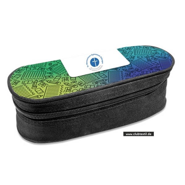 CT Stiftebox - blau - St.-Bonaventura-Gymnasium - Logo