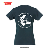 Clique BASIC T- Damen - dark navy - beidseitig bedruckt - Oberschule Braunlage
