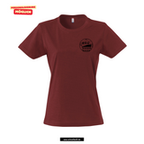Clique BASIC T - Damen - bordeaux - beidseitig bedruckt - Robert Schumann Gymnasium