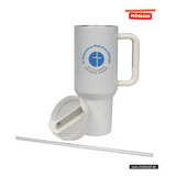 CT Edelstahl-Thermobecher - 1100ml - StanleyCup - St.-Bonaventura-Realschule Dillingen - Logo