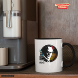 CT Tasse - schwarz - Rudolf Diesel Gymnasium Augsburg - Logo Kopf