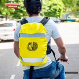 Korntex Reflective Cover - neon - Maria-Ward-Schule Kempten - Logo schwarz