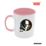 CT Tasse - rosa - Rudolf Diesel Gymnasium Augsburg - Logo Kopf