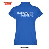 Clique BASIC Polo - Damen - royal blau - Beethovenschule Offenbach
