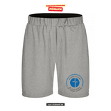 Clique BASIC Active Short - Kinder - grau meliert - St.-Bonaventura-Fachakademie für Sozialpädagogik Dillingen - Logo