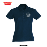 Clique BASIC Polo - Damen - navy - beidseitig bedruckt - Robert Schumann Gymnasium