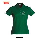 Clique BASIC Polo - Damen - bottle grün - Beethovenschule Offenbach