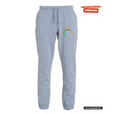 Clique BASIC Pants - Unisex - grau meliert - Schule am Stromberg - Logo