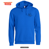 BASIC Hoody - Kinder - royal blau - Druck beidseitig -  Max-und-Justine-Elsner-Schule