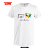 Clique Basic - T - Herren - weiß - Johanniter-Schule Köln