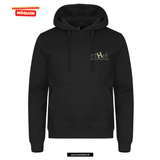Miama Hoody - Kinder - schwarz - Druck beidseitig - Holbein Gymnasium Augsburg