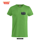 Clique Basic - T - Kinder - apple green - beidseitig bedruckt - Nikolaus-von-Kues Gymnasium