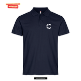 Clique BASIC Polo - Herren - dark navy - beidseitig bedruckt - Aspach Conrad-Weiser-Schule
