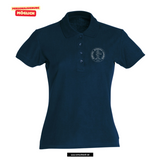 Clique BASIC Polo - Damen - dark navy - Druck beidseitig -  Oldenburg Grundschule Dietrichsfeld