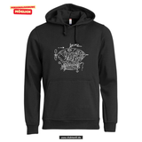 BASIC Hoody - Kinder - schwarz - Echterdingen Zeppelinschule