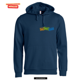 BASIC Hoody - Unisex - dark navy - Druck beidseitig - Verbundsschule Everswinkel
