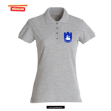 Clique BASIC Polo - Damen - grau meliert - Grundschule an der Südlichen Auffahrtsallee