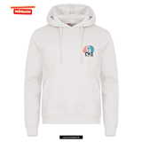 Clique MIAMI Hoody - Unisex - soft weiß - beidseitig bedruckt - Ernst-Abbe-Gymnasium Jena