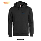 BASIC Hoody - Unisex - schwarz - Druck beidseitig - V1 - St. Bonaventura Dillingen Gymnasium