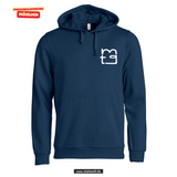 BASIC Hoody - Unisex - dark navy - Druck beidseitig - Back Print - Maria Theresia Gymnasium Augsburg