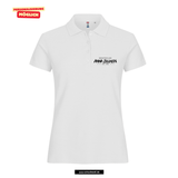 Clique BASIC Polo - Damen - weiß - Druck beidseitig - Anna Zillken Berufskolleg Dortmund