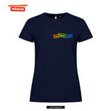 Clique BASIC T - Damen - dark navy - beidseitig bedruckt - Verbundsschule Everswinkel