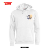 BASIC Hoody - Kinder - weiß - Druck beidseitig - Michelstadt Gymnasium