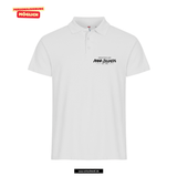 Clique BASIC Polo - Herren - weiß - beidseitig bedruckt - Anna Zillken Berufskolleg Dortmund