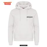 Clique MIAMI Hoody - Unisex - soft weiß - beidseitig bedruckt - Anna Zillken Berufskolleg Dortmund