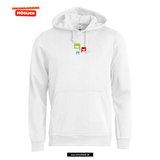 BASIC Hoody - Kinder - weiß - Druck beidseitig - Oskar-Schwenk-Schule