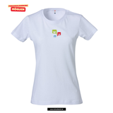 Clique BASIC T - Damen - weiß - beidseitig bedruckt - Oskar-Schwenk-Schule