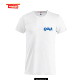 Clique Basic - T - Herren - weiß - beidseitig bedruckt - V2 - St. Bonaventura Dillingen Gymnasium