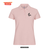 Clique BASIC Polo - Damen - candy pink - Druck beidseitig - Oberschule Braunlage