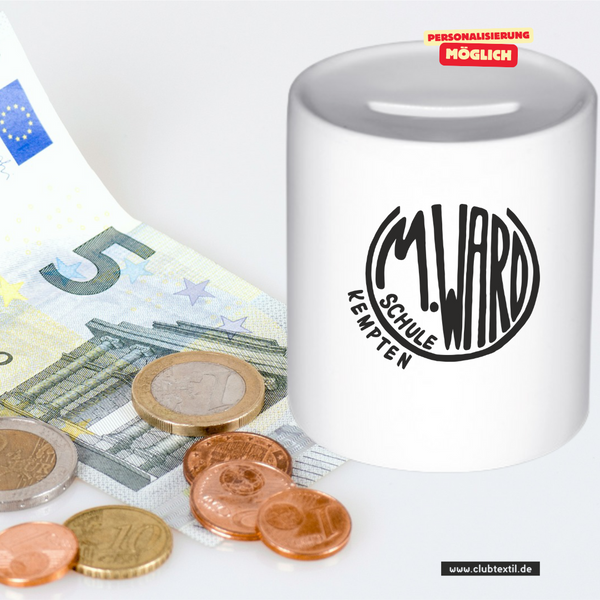 CT Spardose - Maria-Ward-Schule Kempten - Logo schwarz