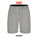 Clique BASIC Active Short - Kinder - grau meliert - Schule am Stromberg - Schriftzug
