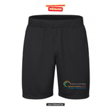 Clique BASIC Active Short - Kinder - schwarz - Schule am Stromberg - Schriftzug