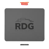 CT Mousepad - grau - Rudolf Diesel Gymnasium in Augsburg - Schriftzug
