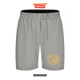 Clique BASIC Active Short - Kinder - grau meliert - Maria-Ward-Schule Kempten - Logo gold