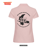 Clique BASIC Polo - Damen - candy pink - Druck beidseitig - Oberschule Braunlage