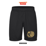 Clique BASIC Active Short - Kinder - schwarz - Maria-Ward-Schule Kempten - Logo gold