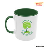 CT Tasse - grün - Dr.-Josef-Schofer-Schule - Logo bunt