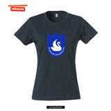 Clique BASIC T- Damen - dark navy - Grundschule an der Südlichen Auffahrtsallee