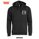 BASIC Hoody - Kinder - schwarz - Druck beidseitig - Maria Theresia Gymnasium Augsburg
