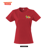 Clique BASIC T- Damen - rot - Torquato-Tasso-Schule München