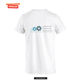 Clique Basic - T - Herren - weiß - beidseitig bedruckt - Gottlieb-Daimler-Schule Ludwigsfelde
